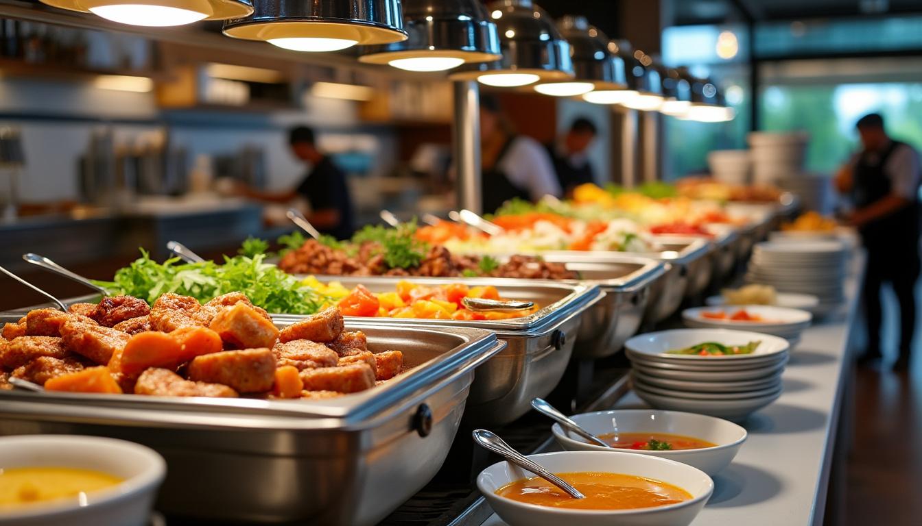 découvrez les meilleurs buffets à volonté à lyon, offrant une variété de saveurs pour tous les goûts. trouvez les tables idéales pour un repas gourmand et convivial en plein cœur de la ville.