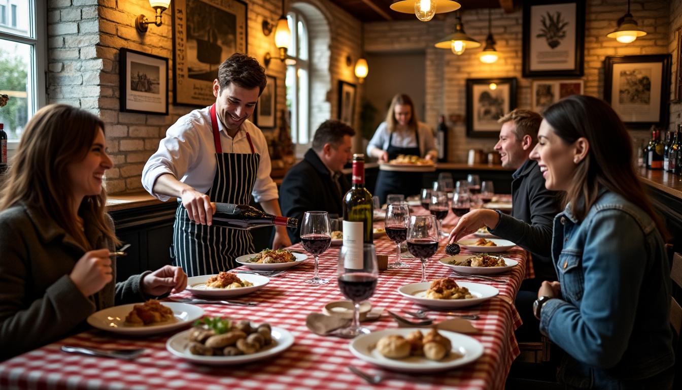 découvrez daniel et denise créqui, un authentique bouchon lyonnais où vous savourerez la vraie cuisine traditionnelle de lyon dans une ambiance conviviale et chaleureuse.