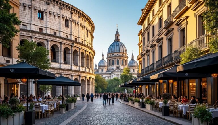 explorez lyon et rome, deux villes riches en histoire et en culture, pour un voyage inoubliable alliant patrimoine, gastronomie et découvertes uniques.