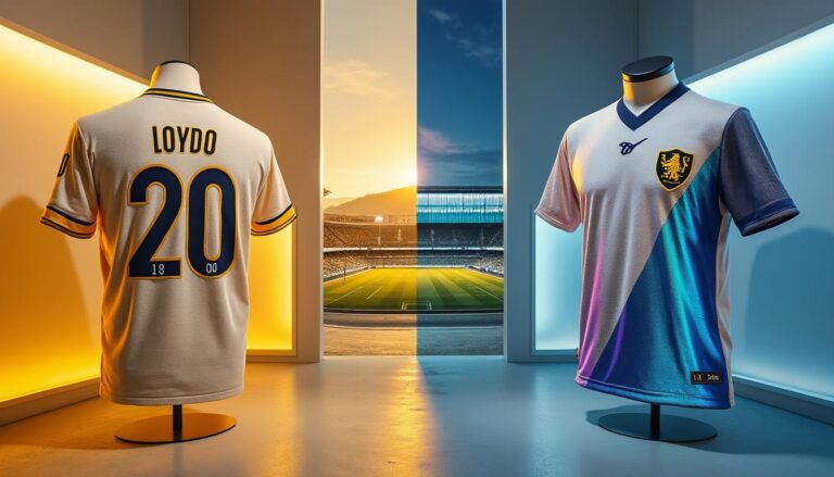 découvrez tout sur le maillot de lyon : son histoire emblématique et les nouveautés prévues pour 2026. plongez dans l'univers des supporters avec style et tradition.