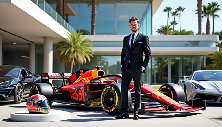 découvrez la fortune estimée de max verstappen en 2026, ses sources de revenus principales et l'évolution de sa richesse dans le monde de la formule 1.