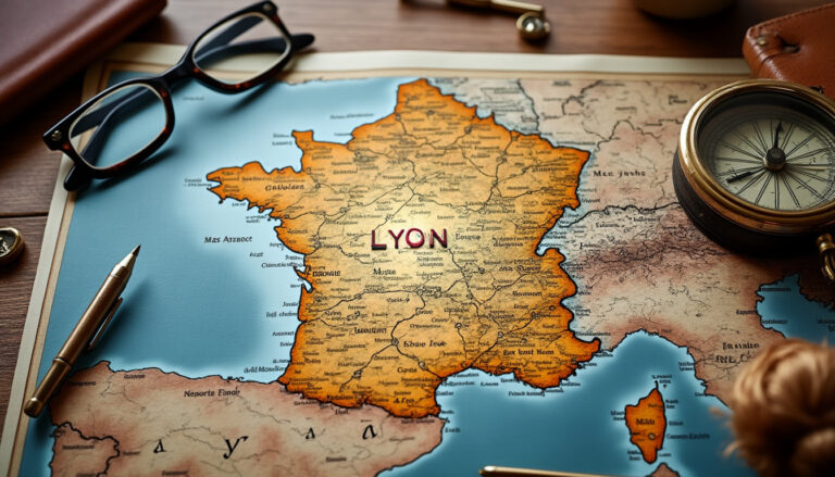 explorez lyon en détail grâce à une carte précise de la france, idéale pour planifier votre visite et découvrir les incontournables de la ville.