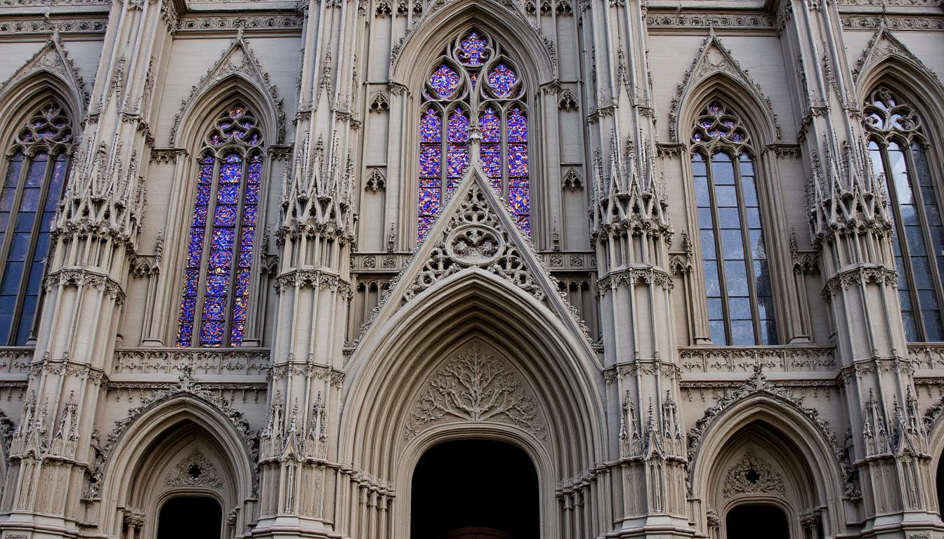 explorez la cathédrale saint jean à lyon à travers son histoire fascinante et son architecture remarquable. découvrez les secrets et les trésors de ce monument emblématique.